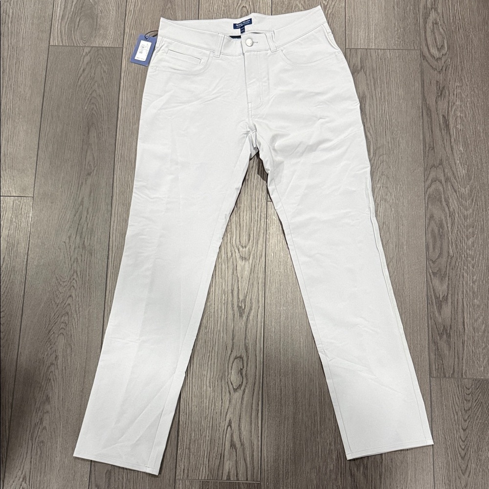 Peter Millar Light Gray Trousers